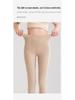 Women's High-Waist Thermal Cashmere Silk Velvet Pants - Autumn/Winter Belly-Warming Bottoms