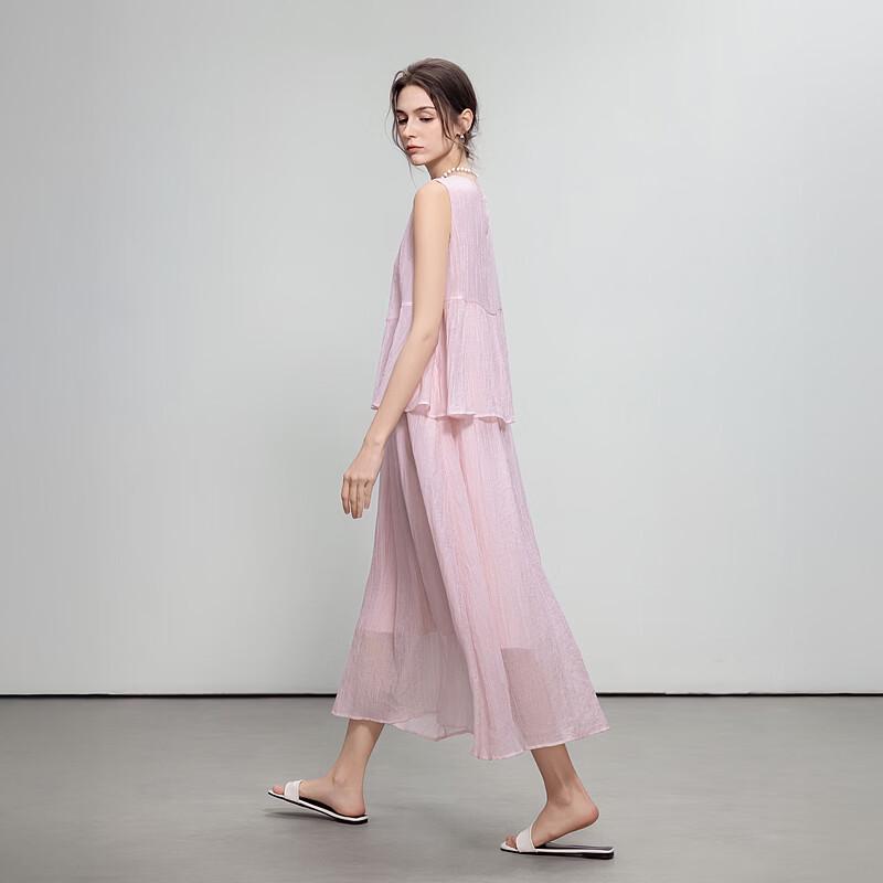 

Платье-макси Demana Aurora Holiday из смесовой ткани лиоцелл, с открытыми плечами, многоярусное L