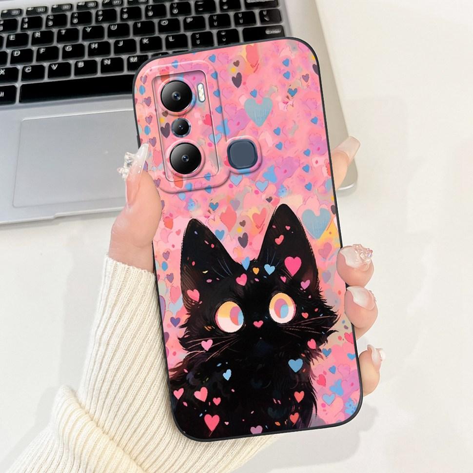 For Infinix Hot 20i Case X665C X665E Cover Silicone Soft Phone Case For Infinix Hot 20i 20 i Fundas Coque 6.6" Shockproof Bumper