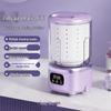 Portable Wireless Mini Washer with Wash & Dehydrate Functions for Underwear, Socks, and Small Items