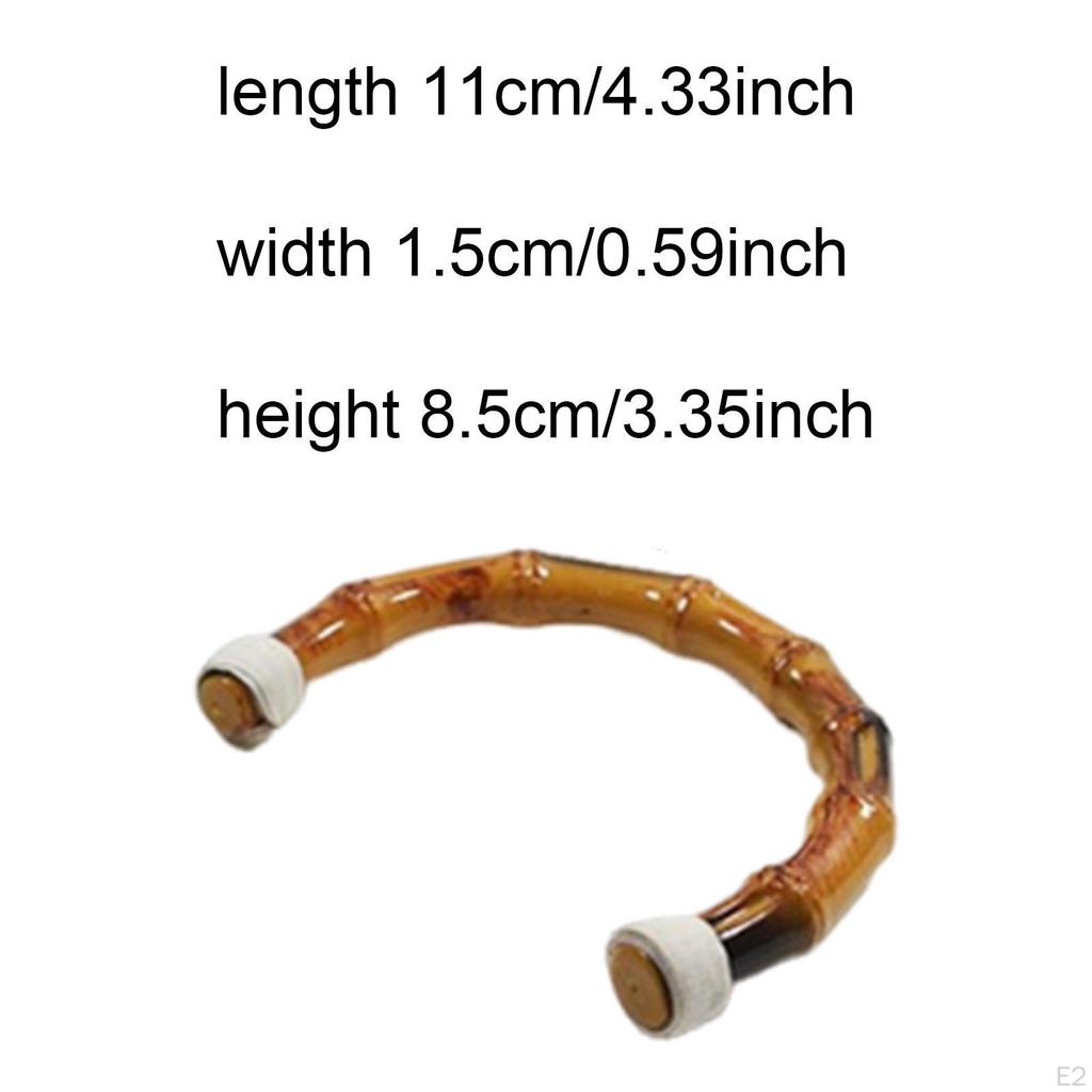 Pipa Finger Ergonomic 4.3x0.6x3.4inch for Professional Resin Material with Bamboo Design