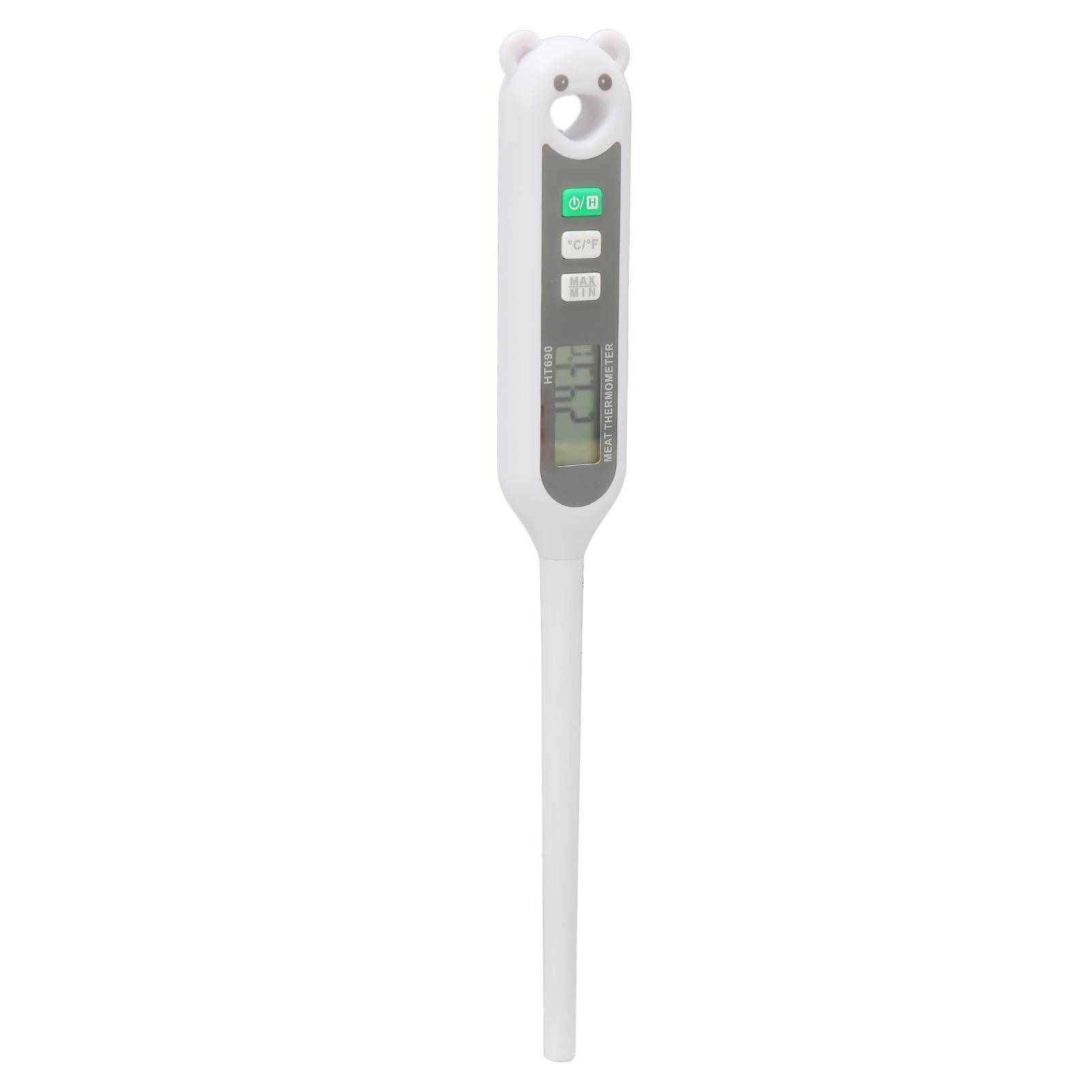 

Digital Meat Thermometer LCD Screen Probe Type Electronic Temperature Gauge ‑50‑300 celsius HT690