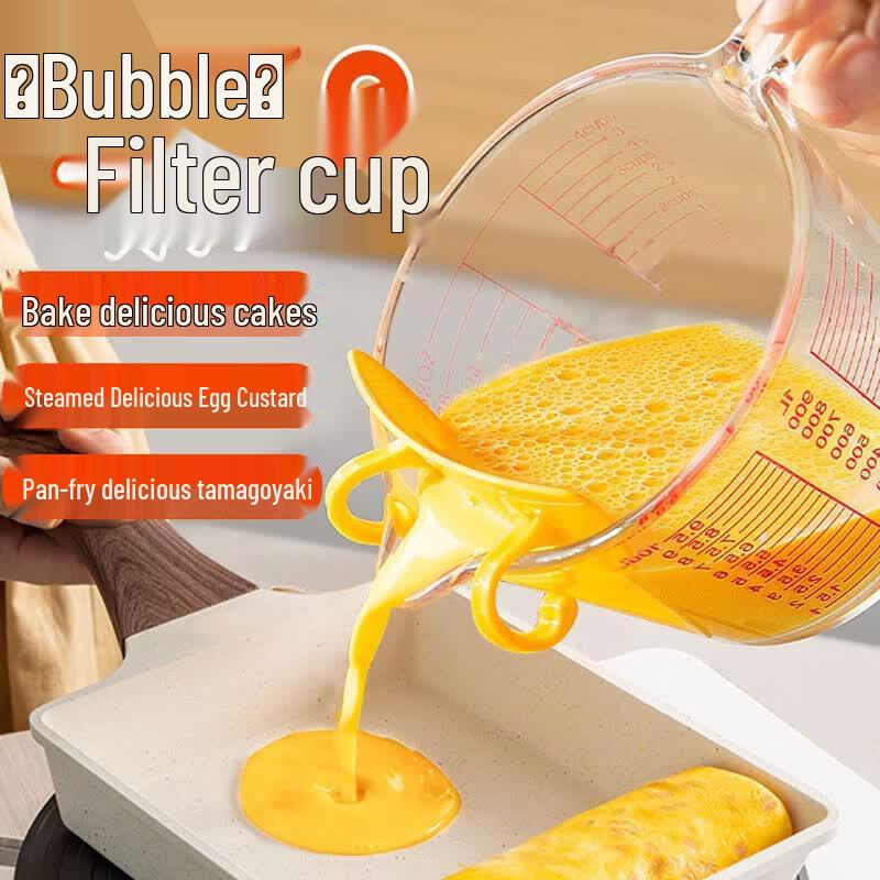 Qiewei Heat-Resistant Borosilicate Glass Measuring Cup
