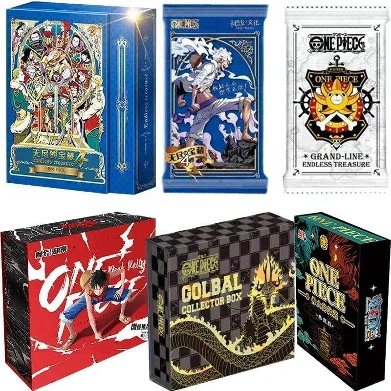 Genuine One Piece Endless Treasure 4 Anime Collection Card Booster Box Series Rare SXR SSP Card Toy Children's Birthday Gift