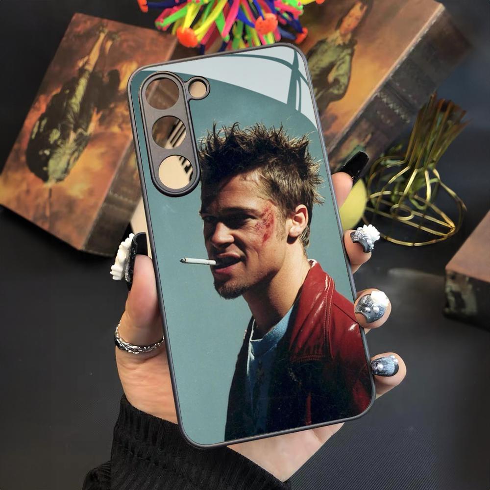 

Fight Club Movie Phone Case For Samsung Galaxy S26 S25 S24 S23 S22 S20 S21 Ultra Plus Fe Colored Silver Cover Galaxy S22 5G
