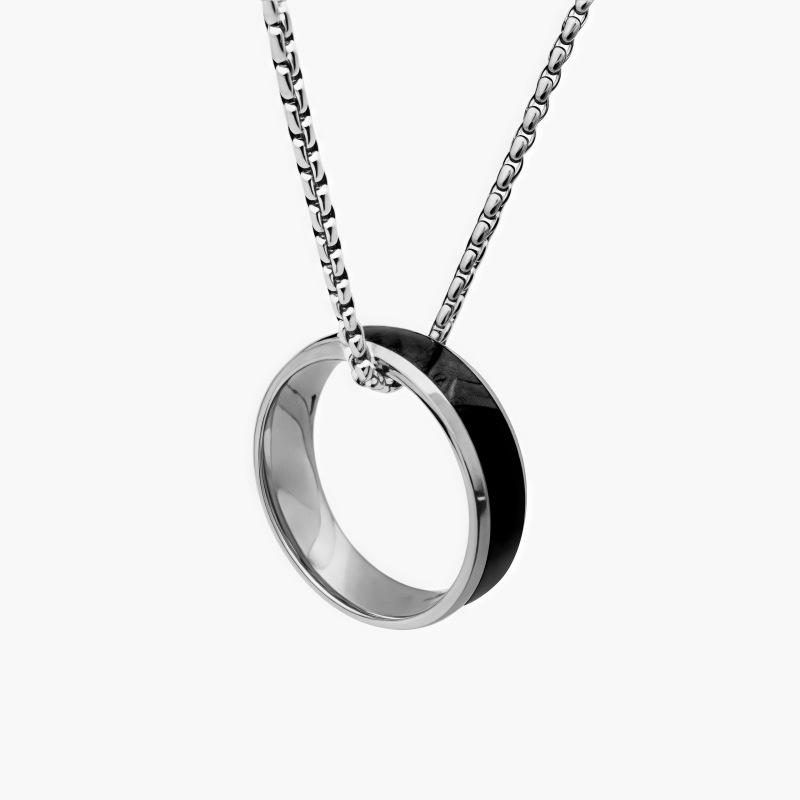 Men's 316L Titanium Steel Necklace - Non-fading, Versatile, Minimalist, Polished Clavicle Chain, Ideal Couple Gift.