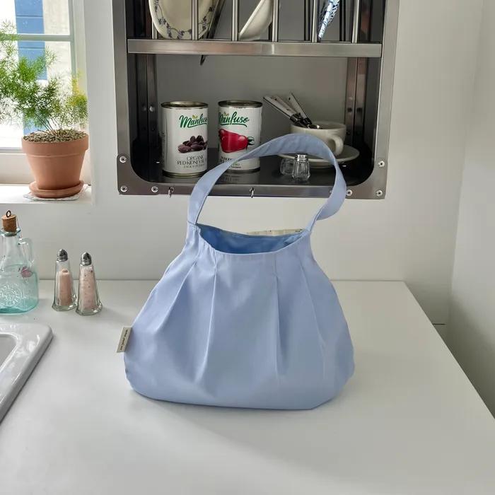 pumpkin bag- skyblue