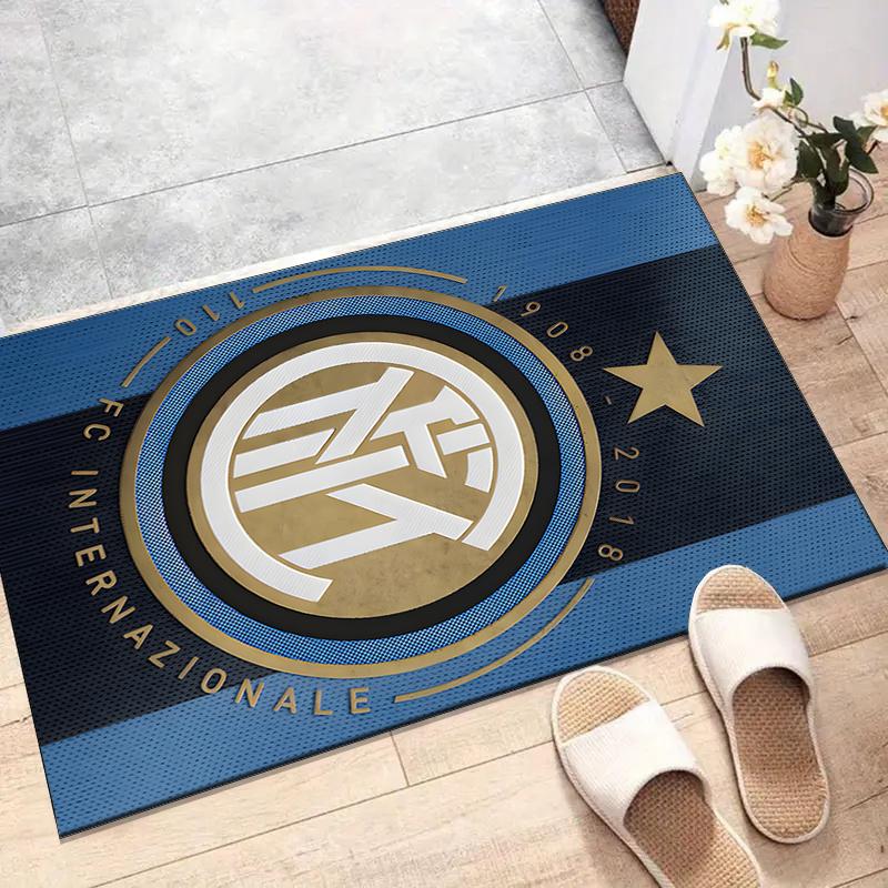 I-Internazionale Milano (8)Printed Area Rug Carpet for Bedroom Living Room Home Decor Rugs Mat Non Slip Mat Rug for Bedside