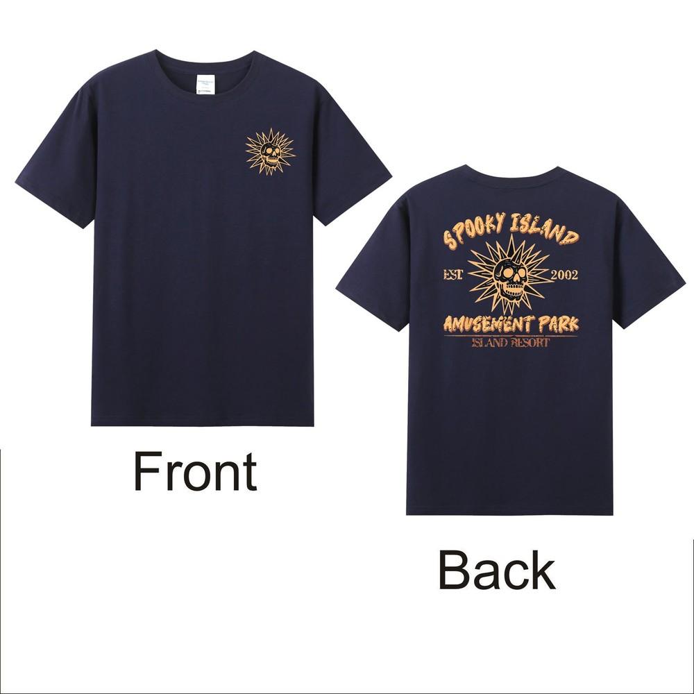 Spooky Island Amuseunisext Park Est 2002 Vintage Unisexs TShirt S