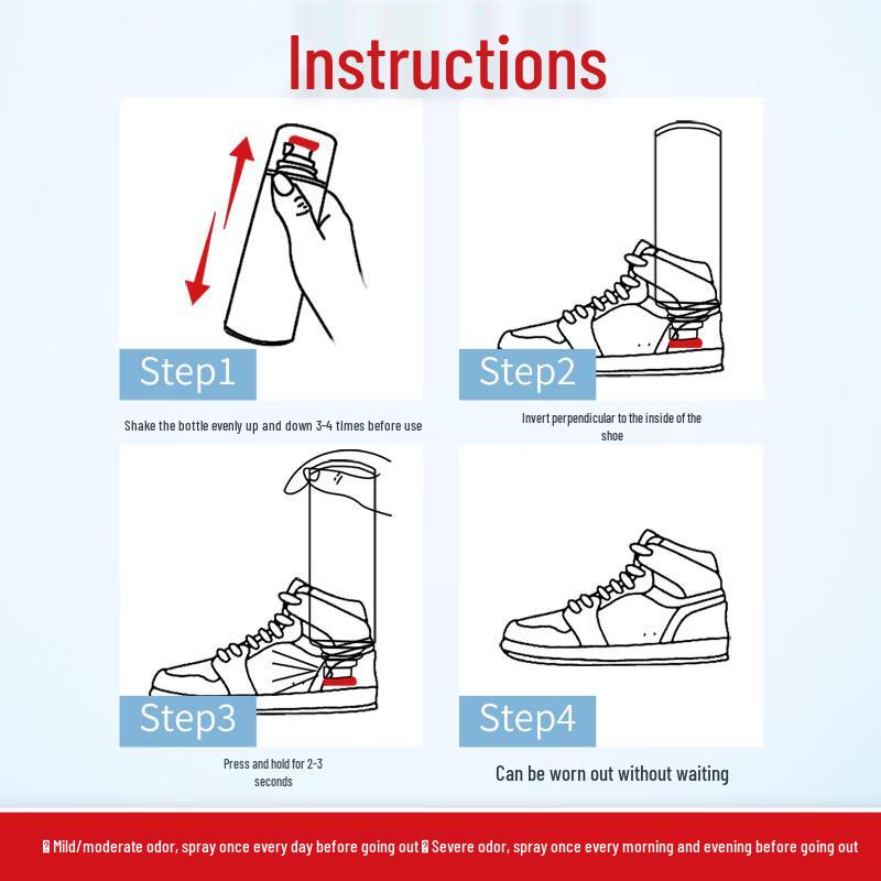 LANJIEXING Shoe & Foot Deodorizer Spray