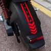 Motorcycle Fender Sticker Star Arrow Stripes Front Fairing Vinyl Decals Waterproof Decor Motorbike Safety Driving Accessories