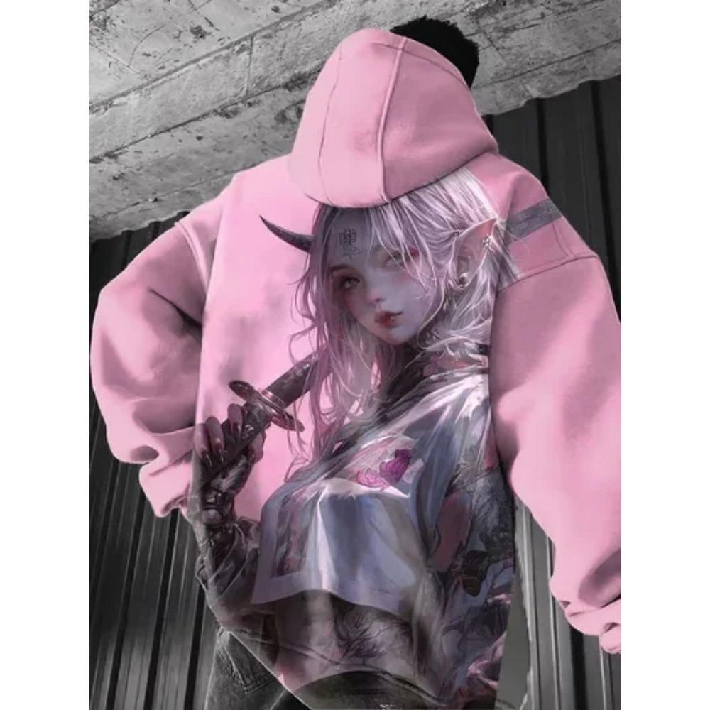 Anime Character 3d Print Hoodies Men Women Fashion Hoodies Sweatshit Sexy Girls Coats Women Sweats Womens Clothing Oversized Tops