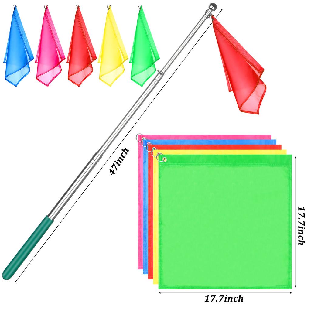 10Pcs Equestrian Training Flags Equestrian Training Equipment
