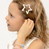 Dopamine Look Star Shape Hairpin Cute Hair Clip Carnival Hairpin for Girls
