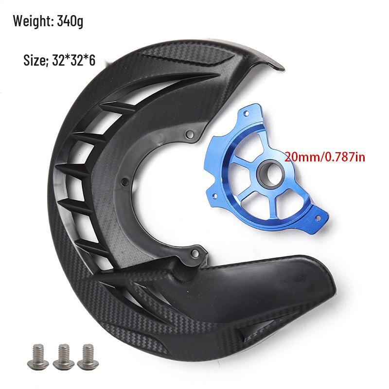 Front Brake Disc Guard for Yamaha YZ/125 250X YZ WR250F 450F, 20/22mm Inner Hole