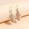 Natural Conch Shell Drop Earrings Unique Ocean Inspired Fashion Ear Jewelry Pendant Earrings Present for Women and Girls