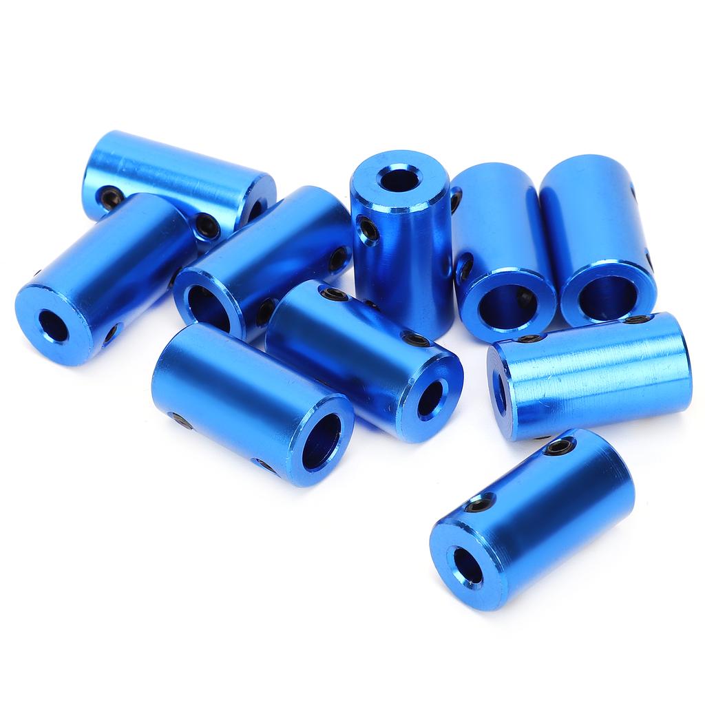10 stk Akselkoblingsmotor DIY aluminiumslegering båtmodell 3D-skriverdeler 5 x 8mm