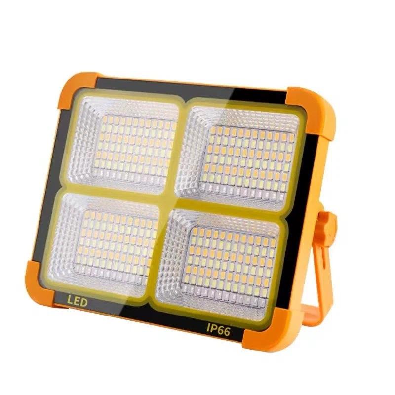 LED Solar Rechargeable Light: Outdoor Camping, Market Stall & Emergency Use, Long Battery Life