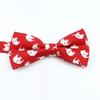 Floral Cotton Bowtie Elephants Whales Flower Pattern Parent Children Family Set Colorful Butterfly Wedding Party Accessory Gifts