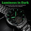 Men's Watches Flywheel Moon Phase Wristwatch Men Waterproof Moon Phase Automatic Mechanical Watch for Men Uhren Montre
