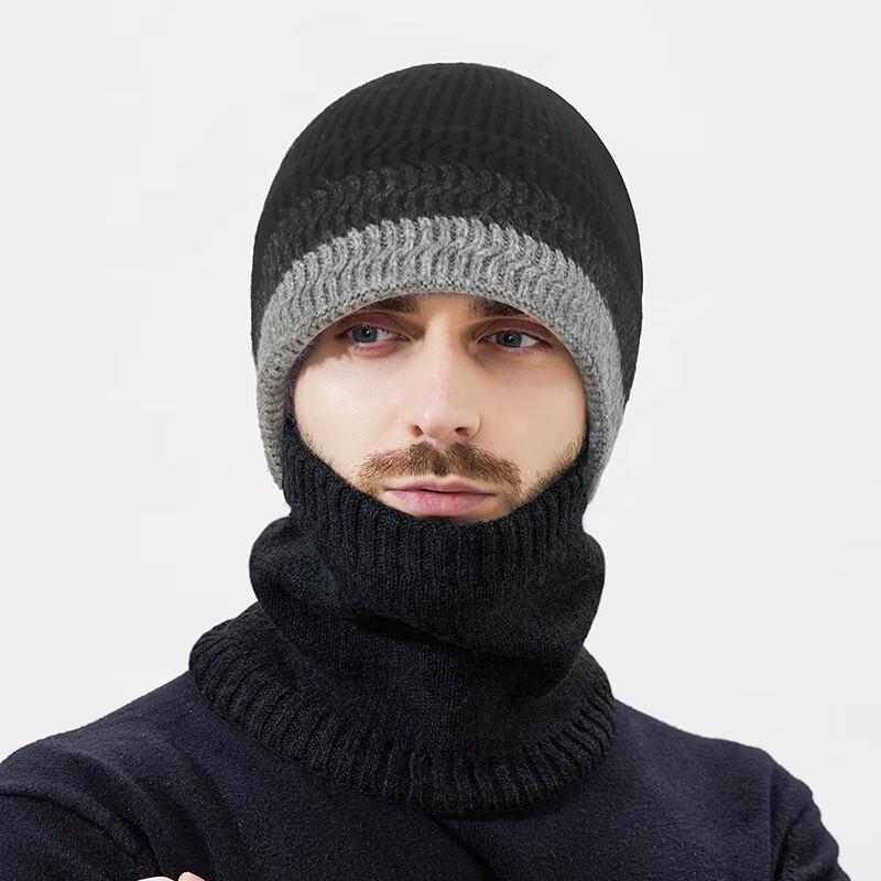 Zhen Yue Qi Washed Wool Gradient Knitted Beanie