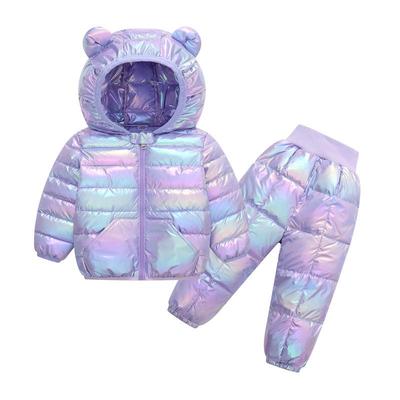 2024 Herbst/Winter Kinder Daunen Baumwolljacke - Warmer, waschfreier Mantel für Jungen und Mädchen
