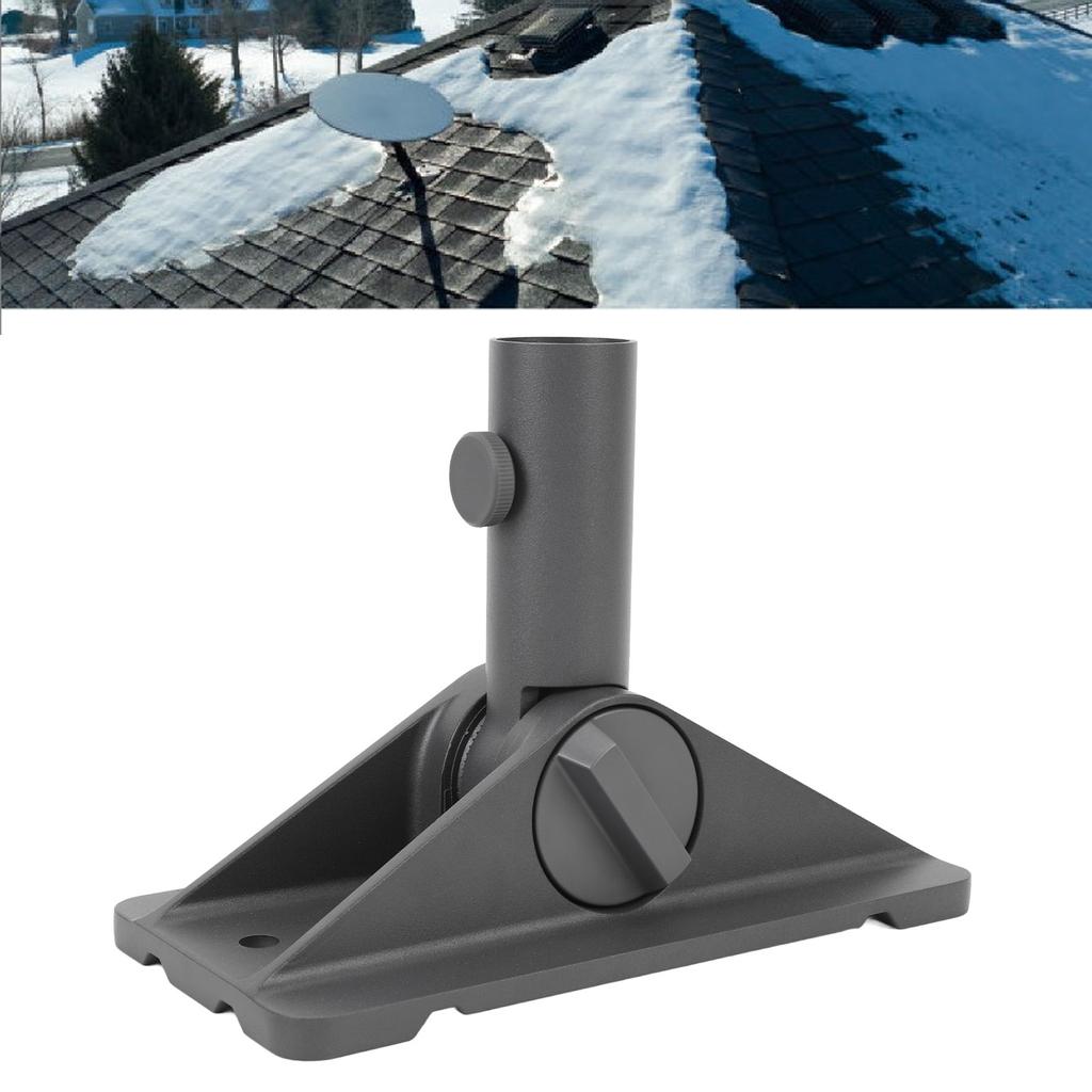 Antenna Roof Pipe Adapter Mount Enhance Signal Reception 90 Deg Adjustable Aluminum Alloy Windproof 