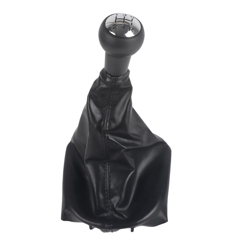 5 Speed Gear Shift Stick Knob Dust proof Cover Gaiter Boot Leather for Peugeot 207 307 406