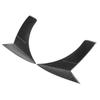 Car Side Fender Vent Trim Carbon Fiber Style UV Resistant Replacement for Mercedes‑Benz S‑Class W222 S400 S500