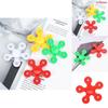 Plastic Fivestar Finger Spinner Gyroscope With Spiral Bearings For Stress Relief And Focus