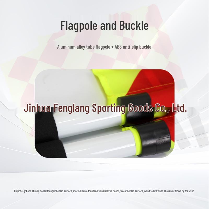 Football Corner and Hand Signal Flags for Referees and Linesmen