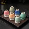 Smooth Matcha Holder Ceramic Bamboo Matcha Chasen Holder  for Tea Set Accessories