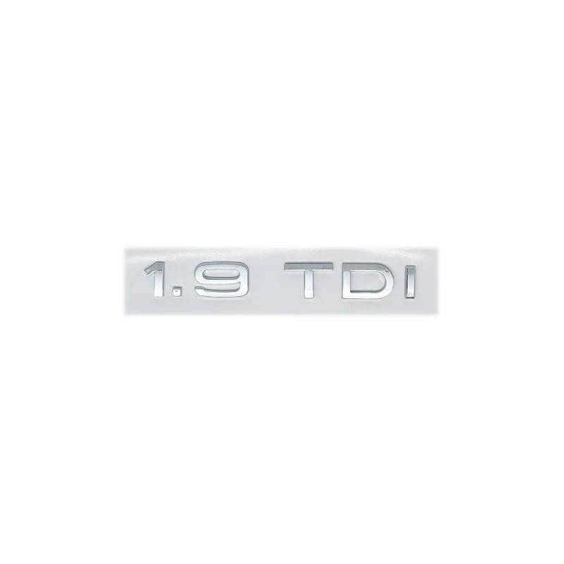 2026 High-Quality 3D ABS 1.9 TDI Trunk Logo Emblem for Audi A4/A6 - Durable Car Badge Sticker Accessories, Easy to Install