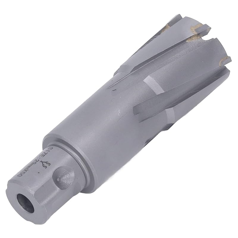 Annular Cutter, Mag Drill Bits Carbide Hole Saw Bit Steel Plate Hole Cutter Opener Bit for Magnetic Drill 50mm Drilling Depth (29mm)