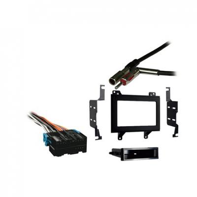 Fits GMC Jimmy 1995-1997 Double DIN Aftermarket Harness Radio Tall Dash Kit
