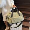Folding Travel Bag Women'S Lightweight Large-Capacity Expandable Luggage Bag Fashion Portable Wet And Dry Separation Sports Fitness Bag