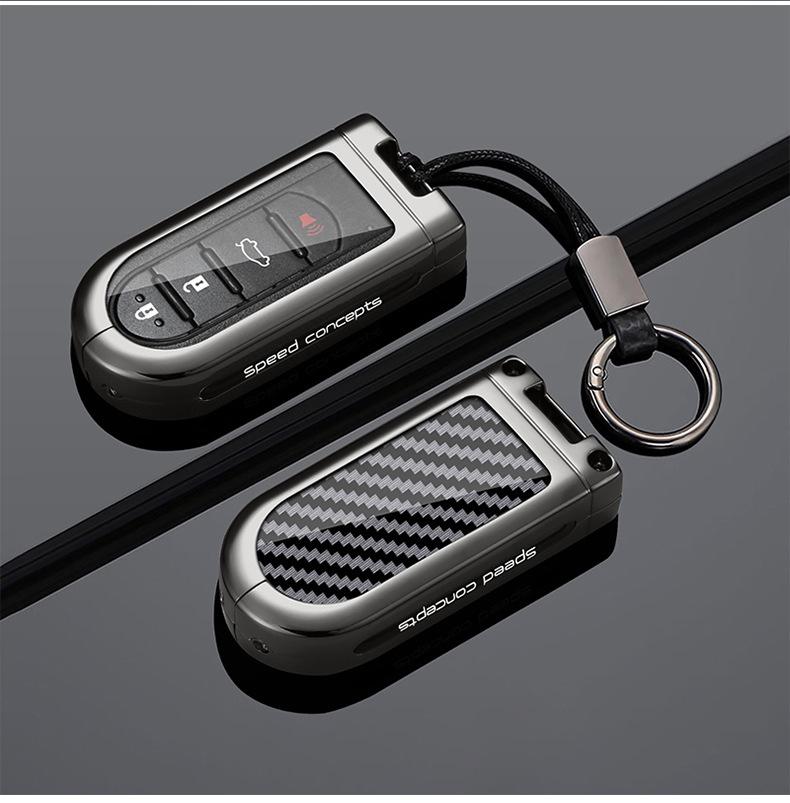 Fits Toyota Daihatsu Tanto LA600S/610S/150S Perodua Car Key Case Metal Shell Buckle