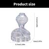 Chinese Crystal Snake Figurine Decors for 2025 Year Of The Snake Festivities Animal Statue Sculpture Decorative Ornament