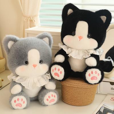 Cuddly Cat Plush Toys Healing Series Cats Brings Warmth and Peace of Mind To for Children's Companionship Birthday Gift