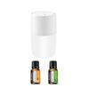 300ml Aromatherapy Diffuser with Humidifier & 7 Color LED Light  Includes 2 Essential Oils