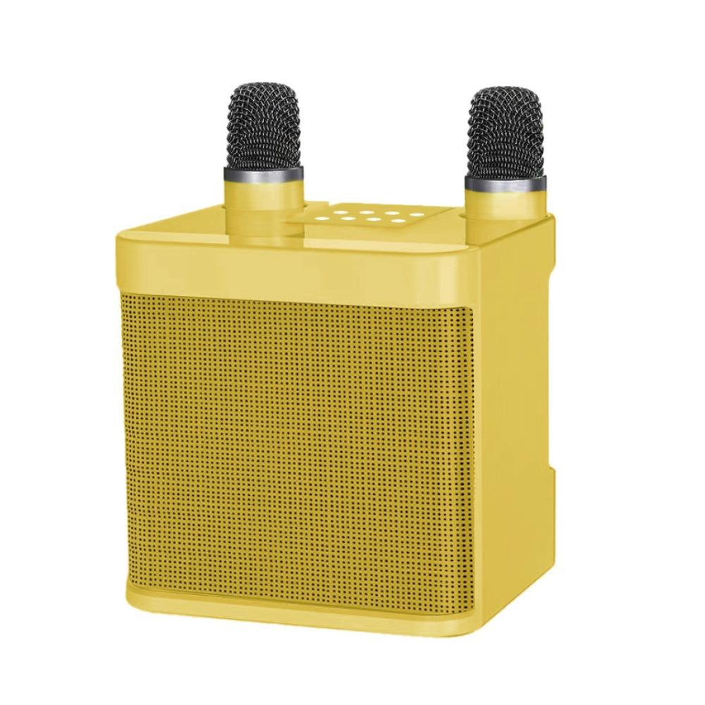 Bærbar Bluetooth-høyttalersett Multifunksjonell Mini Hjemmekaraokehøyttaler Hjemmekaraoke