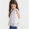 Girls' French Lace Cotton Vest