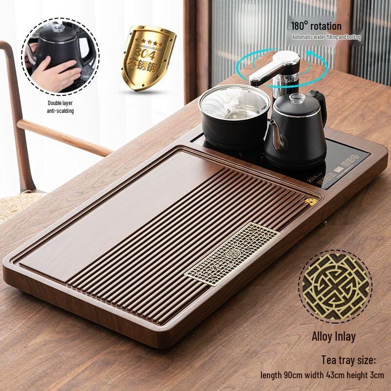 

Цяньюй Современный китайский автоматический селадоновый чайный сервиз 15-piece Horizontal Tea Tray