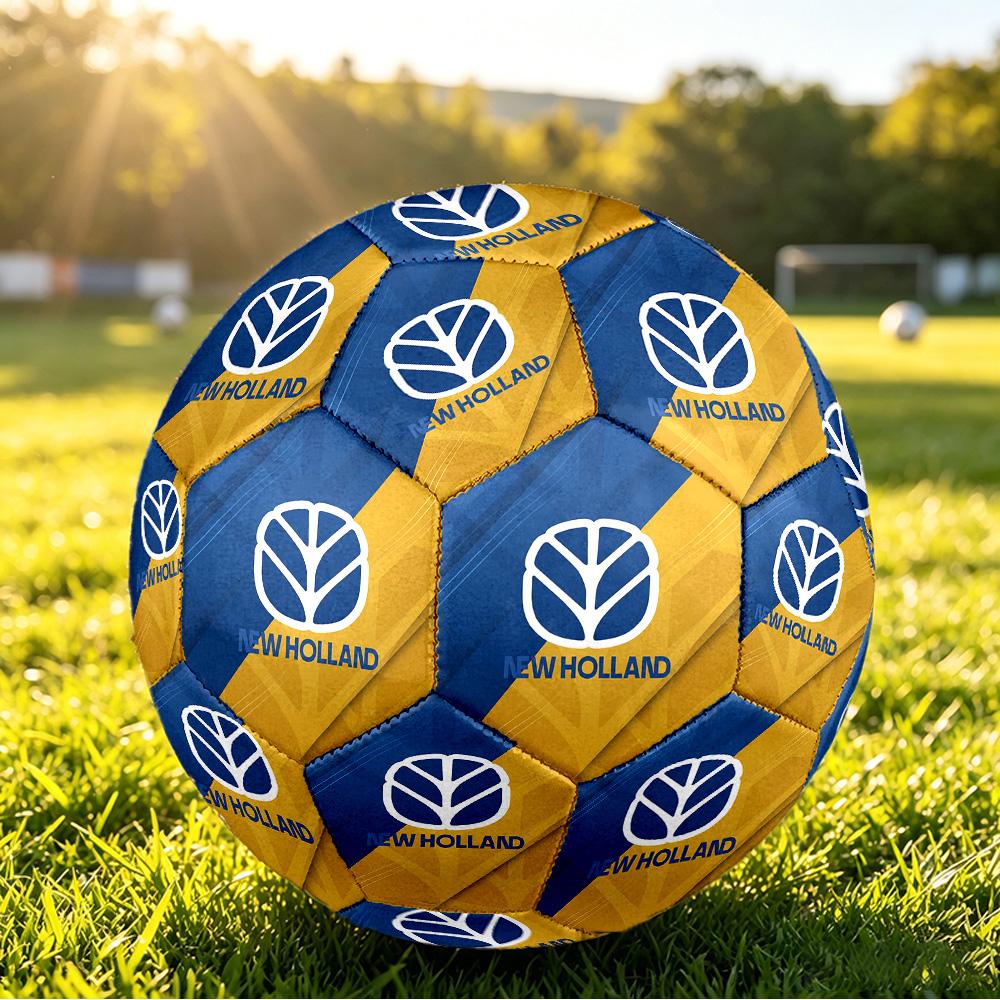New Holland Print Standard Size 5 Soccer Ball Durable Shock?Absorbing Ball For Training Match Outdoor Play