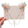 Mädchen Hanfu Kopfschmuck mit Quaste Haarnadel & Bindi – Antiker Chinesischer Prinzessinnenstil