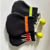 Carry Ball Bag Terylene Golf Ball Pouch Metal Clip Spacious Golf Ball Tee Holder Golf Accessories Golf Tournament