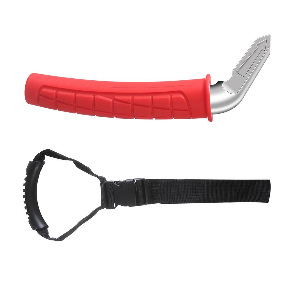 Car Door Handle Assist for Elderly Steel Silicone Multifunctional Vehicle Support Handle for