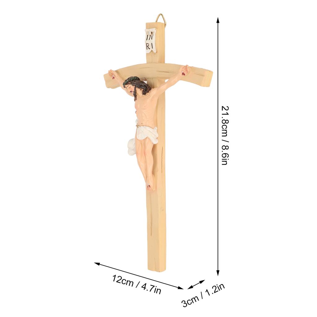 Crucifix Wall  Jesus Christ Crucifix Handcrafted Exquisite Details Crucifix Wall  for Home Decoration Gift Collection
