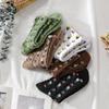 5 Paar Damen Herbst und Winter Neue Mode Alle Arten von Schönen Blumen In der Röhre Baumwollsocken