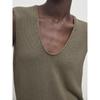 MD Women clothes Basic Solid Casual Simplicity U-Neck Knit vest Sleeveless T-shirt Top 05762591514